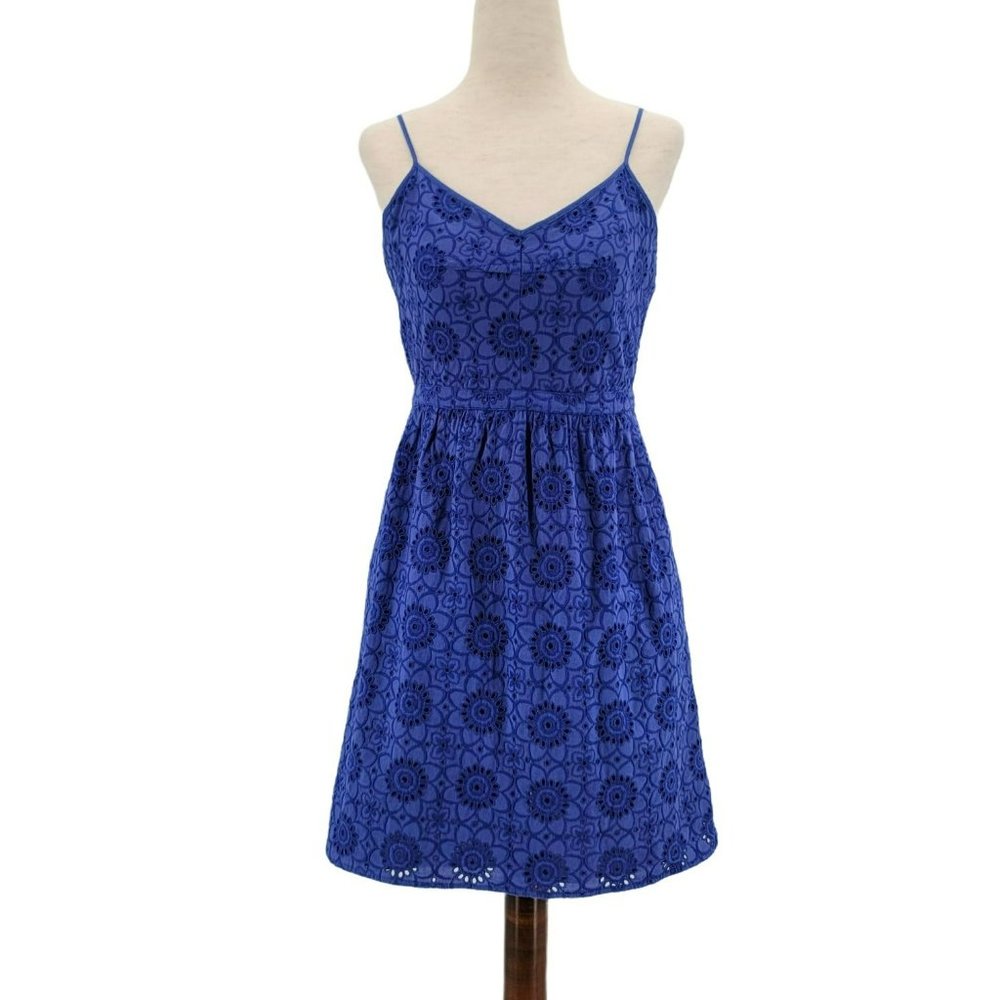 Madewell Royal Blue Lace Sundress